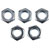 R-TECH 337145 Steel Nuts BZP M2.5 Pack Of 100