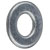 R-TECH 337157 Steel Washers BZP M3 - Pack Of 100