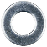 R-TECH 337158 Steel Washers BZP M4 - Pack Of 100