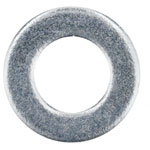 R-TECH 337159 Steel Washers BZP M5 - Pack Of 100