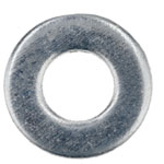 R-TECH 337162 Steel Washers BZP M3 - Pack Of 1000