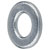 R-TECH 337163 Steel Washers BZP M4 - Pack Of 1000