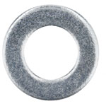 R-TECH 337164 Steel Washers BZP M5 - Pack Of 1000