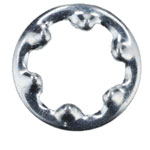 R-TECH 337166 Steel Shakeproof Washers BZP M3 - Pack Of 100