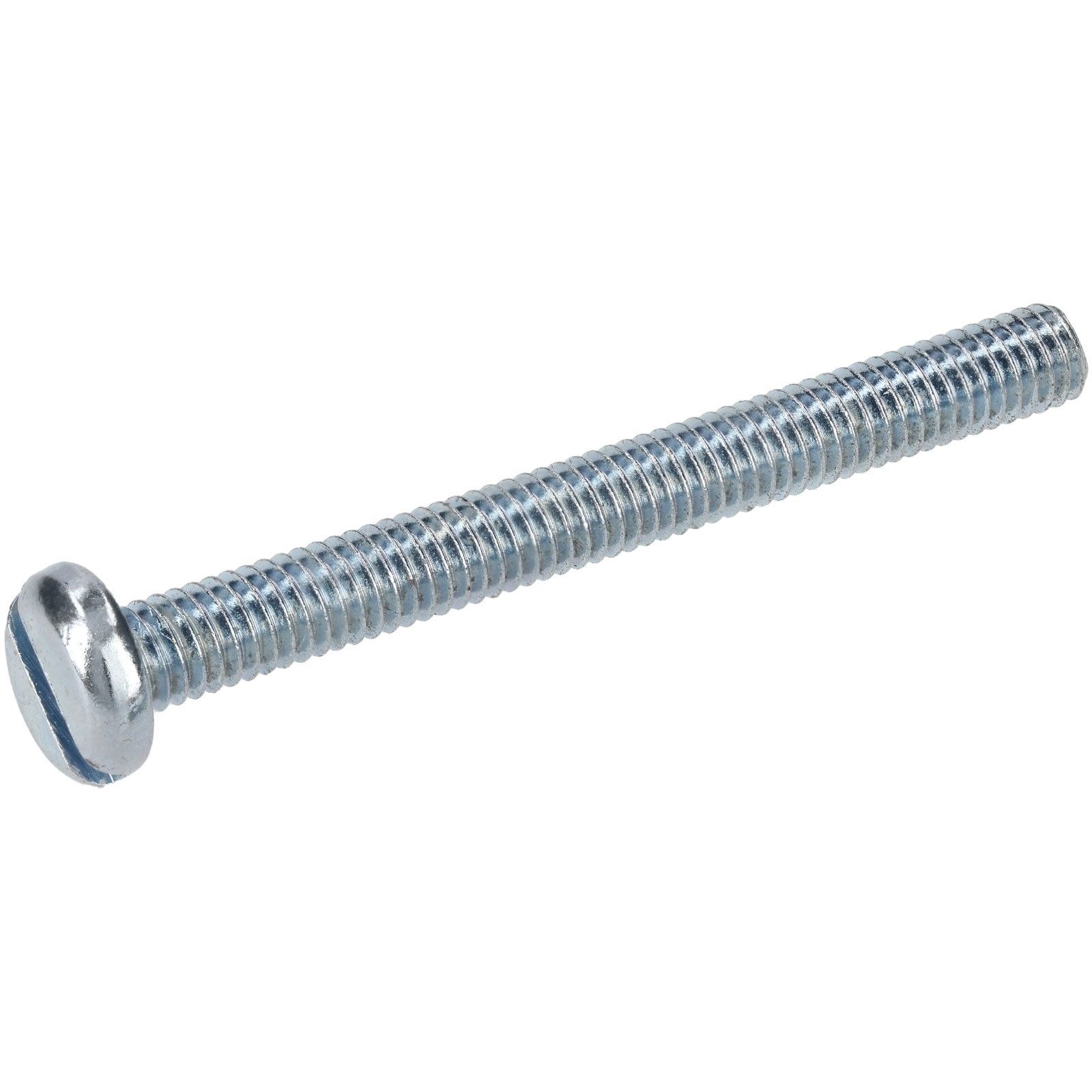 R Tech 337183 Slotted Pan Head Machine Screws Bzp M4 40mm Pack Of 100 Rapid Online