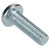 R-TECH 337193 Slotted Pan Head Machine Screws BZP M6 20mm - Pack Of 100