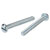 R-TECH 337196 Slotted Pan Head Machine Screws BZP M6 50mm - Pack Of 100