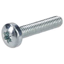 R-TECH 337215 Pan Head Recess T Drive Machine Screws M4 20mm T20 - Pack Of 100