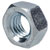 R-TECH 337219 Steel Nuts BZP M6 - Pack Of 100