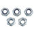 R-TECH 337221 Nylon Insert Lock Nut M4 Pack Of 100