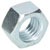 R-TECH 337226 1/2 UNF Hex Full Nut Steel BZP - Pack of 100