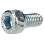 R-TECH 337250 M5 X 10 Hex Socket Cap Screws Steel BZP - Pack Of 100