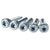 R-TECH 337253 M5 X 20 Hex Socket Cap Screws Steel BZP - Pack Of 100