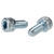 R-TECH 337262 M6 X 12 Hex Socket Cap Screws Steel BZP - Pack Of 100