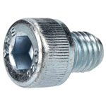 R-TECH 337272 M8 X 10 Hex Socket Cap Screws Steel BZP - Pack Of 50