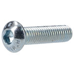 R-TECH 337353 M6 X 25 Hex Socket Button Screws Steel BZP - Pack Of 100
