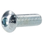 R-TECH 337360 M8 X 25 Hex Socket Button Screws Steel BZP