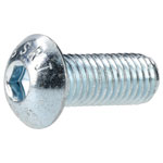 R-TECH 337363 M10 X 25 Hex Socket Button Screws Steel BZP - Pack Of 50