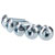 R-TECH 337363 M10 X 25 Hex Socket Button Screws Steel BZP - Pack Of 50