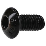 R-TECH 337365 M3 X 6 Hex Socket Button Screws Steel Black - Pack Of 100