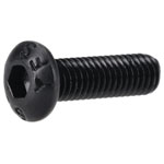 R-TECH 337367 M3 X 10 Hex Socket Button Screws Steel Black - Pack Of 100