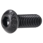 R-TECH 337381 M6 X 16 Hex Socket Button Screws Steel Black - Pack Of 100