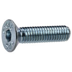 R-TECH 337384 M3 X 12 Hex Socket Countersunk Screws Steel BZP - Pack Of 100
