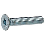 R-TECH 337385 M3 X 16 Hex Socket Countersunk Screws Steel BZP - Pack Of 100