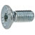 R-TECH 337391 M5 X 12 Hex Socket Countersunk Screws Steel BZP - Pack Of 100