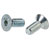 R-TECH 337391 M5 X 12 Hex Socket Countersunk Screws Steel BZP - Pack Of 100