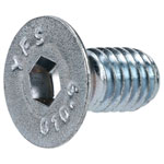 R-TECH 337396 M6 X 12 Hex Socket Countersunk Screws Steel BZP - Pack Of 100