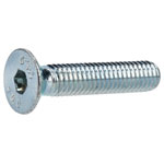 R-TECH 337398 M6 X 30 Hex Socket Countersunk Screws Steel BZP - Pack Of 100