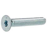 R-TECH 337405 M8 X 50 Hex Socket Countersunk Screws Steel BZP - Pack Of 50