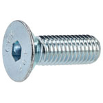 R-TECH 337409 M10 X 30 Hex Socket Countersunk Screws Steel BZP - Pack Of 50