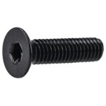 R-TECH 337414 M4 X 16 Hex Socket Countersunk Screws Steel Black - Pack Of 100