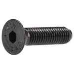 R-TECH 337418 M5 X 20 Hex Socket Countersunk Screws Steel Black - Pack Of 100