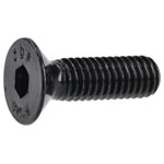 R-TECH 337422 M6 X 20 Hex Socket Countersunk Screws Steel Black - Pack Of 100