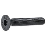 R-TECH 337424 M6 X 35 Hex Socket Countersunk Screws Steel Black - Pack Of 100