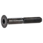 R-TECH 337425 M6 X 40 Hex Socket Countersunk Screws Steel Black - Pack Of 100