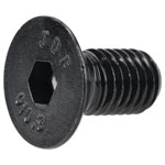 R-TECH 337431 M10 X 20 Hex Socket Countersunk Screws Steel Black - Pack Of 50