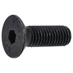 R-TECH 337432 M10 X 30 Hex Socket Countersunk Screws Steel Black - Pack Of 50