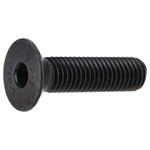 R-TECH 337433 M10 X 40 Hex Socket Countersunk Screws Steel Black - Pack Of 50