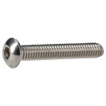 R-TECH 337481 M4 X 25 Hex Socket Button Screws A2 ST/ST - Pack Of 100