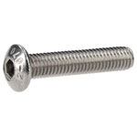 R-TECH 337484 M5 X 25 Hex Socket Button Screws A2 ST/ST - Pack Of 100