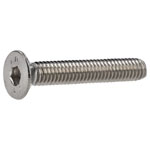 R-TECH 337507 M4 X 25 Hex Socket Countersunk Screws A2 ST/ST - Pack Of 100