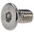 R-TECH 337508 M5 X 10 Hex Socket Countersunk Screws A2 ST/ST - Pack Of 100