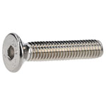 R-TECH 337512 M5 X 25 Hex Socket Countersunk Screws A2 ST/ST - Pack Of 100