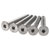 R-TECH 337515 M5 X 40 Hex Socket Countersunk Screws A2 ST/ST - Pack Of 100