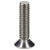 R-TECH 337520 M6 X 25 Hex Socket Countersunk Screws A2 ST/ST - Pack Of 100