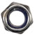 R-TECH 337540 Nylon Insert A2 Stainless Steel Lock Nuts M5 - Pack of 100